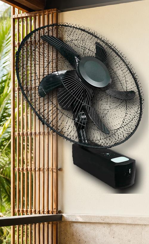 G6 16 inch solar rechargeable wall fan - ZIGWO