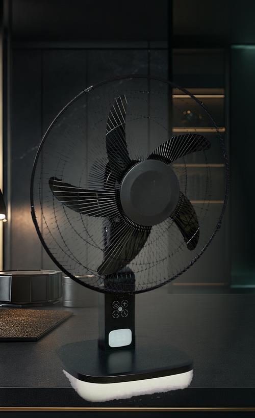 G7 16 inch solar rechargeable desk fan - ZIGWO